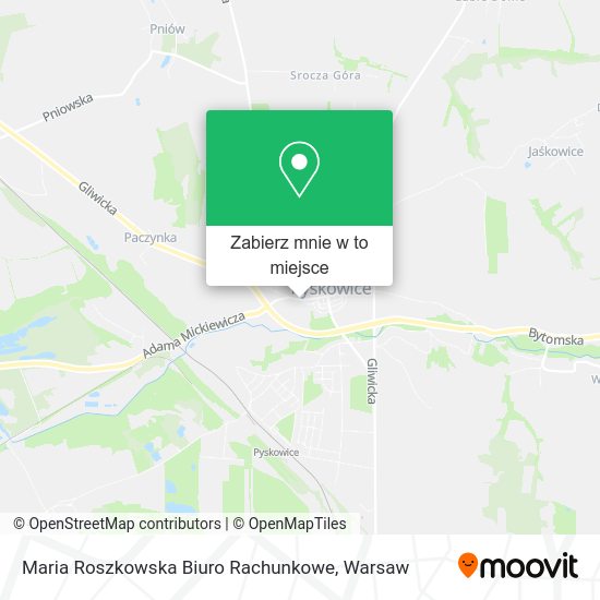 Mapa Maria Roszkowska Biuro Rachunkowe