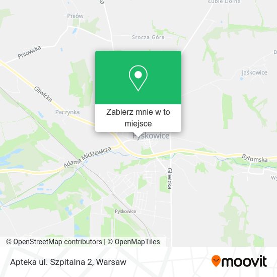 Mapa Apteka ul. Szpitalna 2