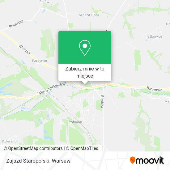 Mapa Zajazd Staropolski