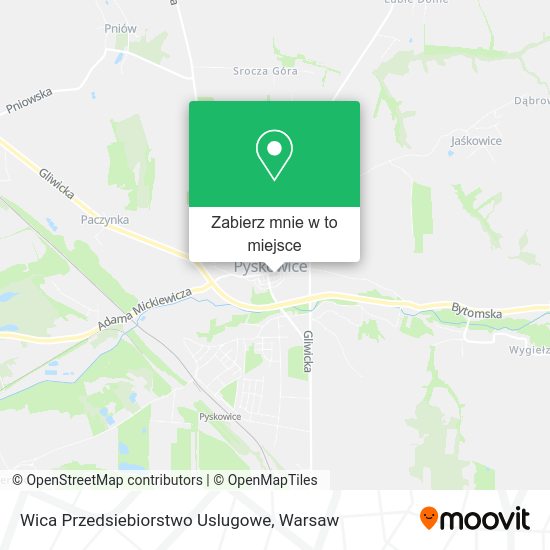 Mapa Wica Przedsiebiorstwo Uslugowe