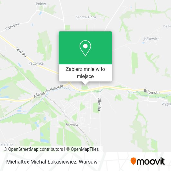 Mapa Michaltex Michał Łukasiewicz