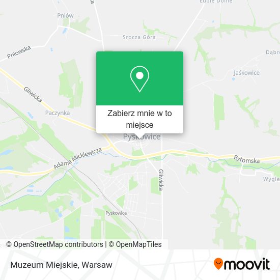 Mapa Muzeum Miejskie