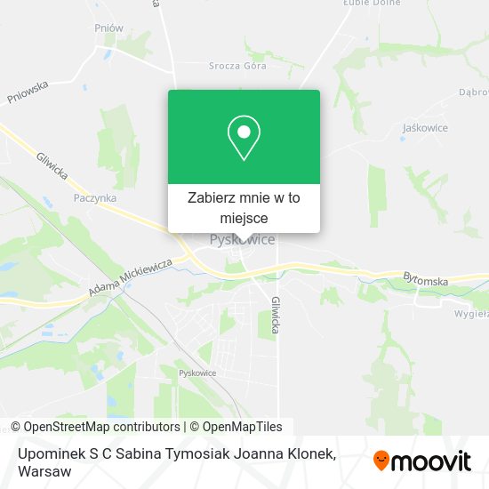 Mapa Upominek S C Sabina Tymosiak Joanna Klonek