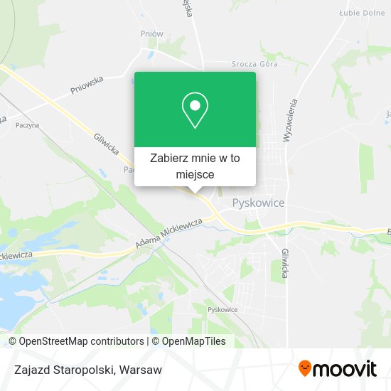 Mapa Zajazd Staropolski