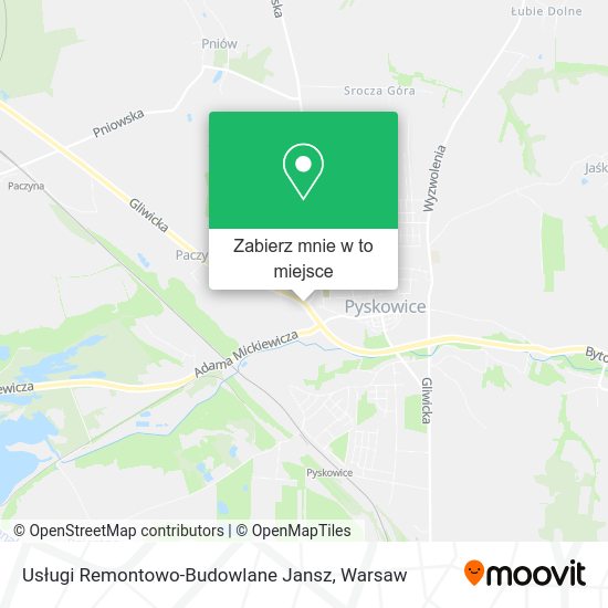 Mapa Usługi Remontowo-Budowlane Jansz