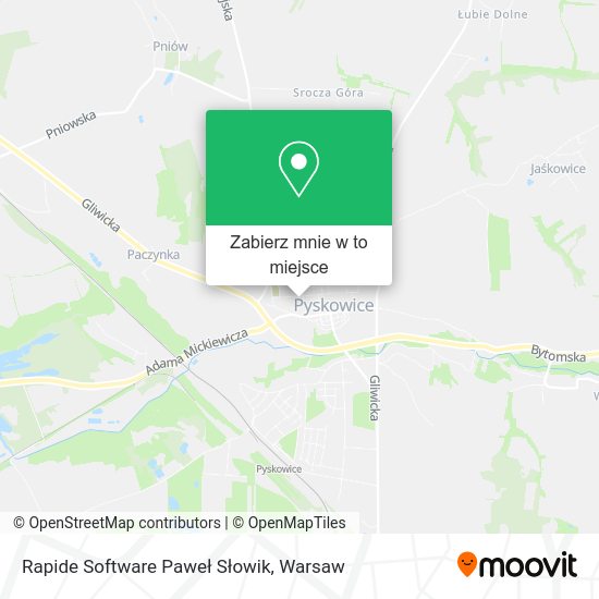 Mapa Rapide Software Paweł Słowik