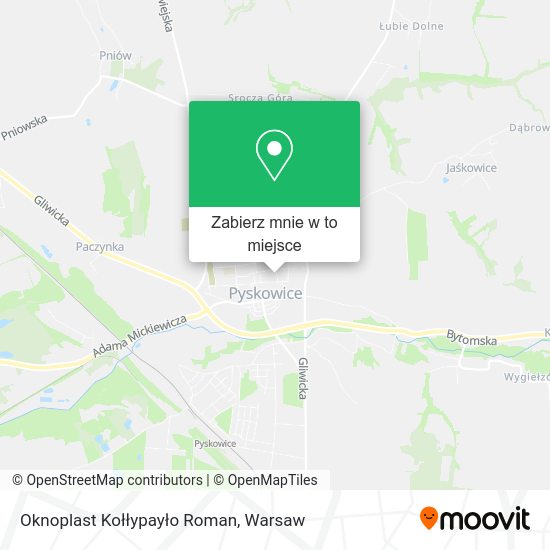 Mapa Oknoplast Kołłypayło Roman