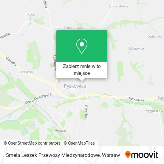 Mapa Smela Leszek Przewozy Miedzynarodowe