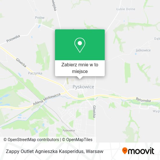 Mapa Zappy Outlet Agnieszka Kasperidus