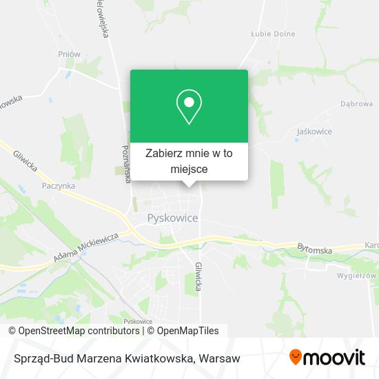 Mapa Sprząd-Bud Marzena Kwiatkowska