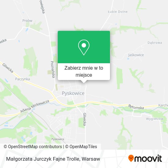 Mapa Małgorzata Jurczyk Fajne Trolle