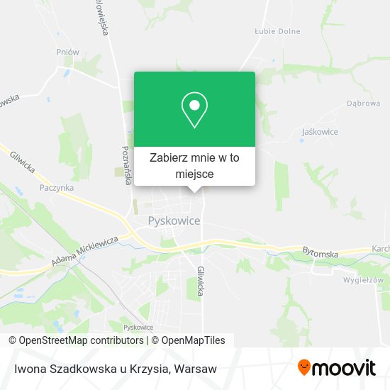 Mapa Iwona Szadkowska u Krzysia