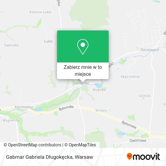 Mapa Gabmar Gabriela Długokęcka