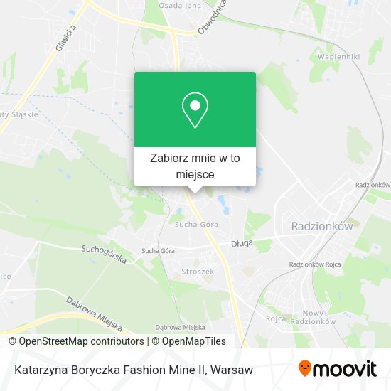 Mapa Katarzyna Boryczka Fashion Mine II