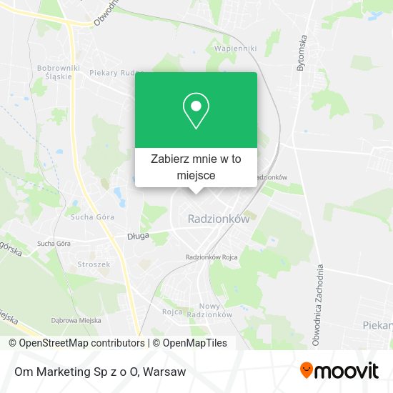 Mapa Om Marketing Sp z o O