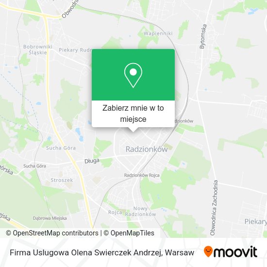 Mapa Firma Uslugowa Olena Swierczek Andrzej