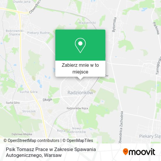 Mapa Psik Tomasz Prace w Zakresie Spawania Autogenicznego