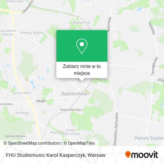 Mapa FHU Studiomusic Karol Kasperczyk