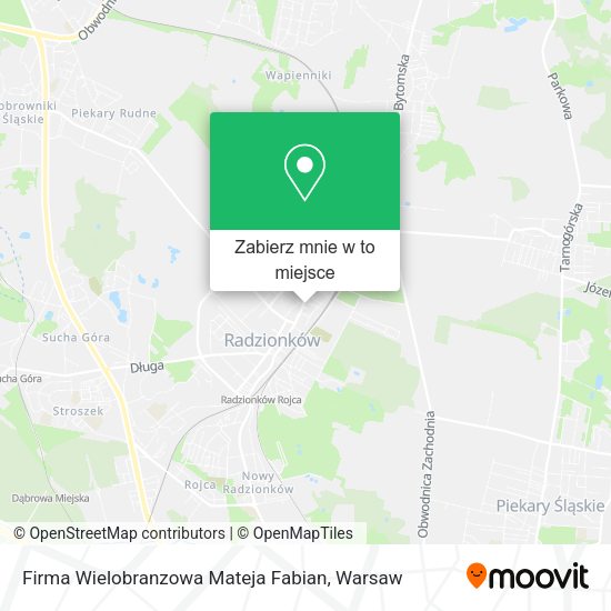 Mapa Firma Wielobranzowa Mateja Fabian