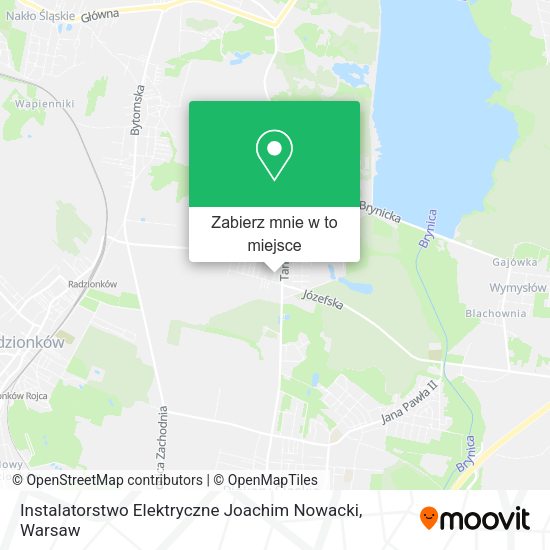 Mapa Instalatorstwo Elektryczne Joachim Nowacki