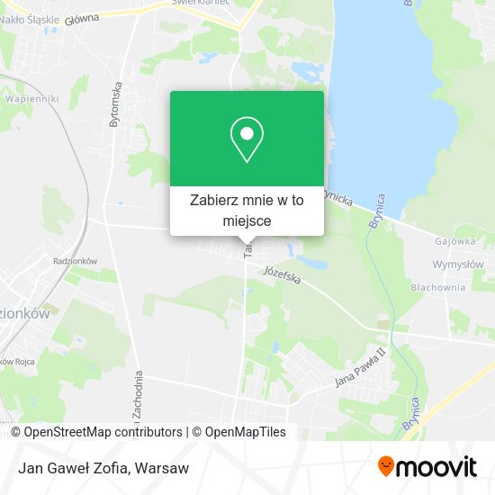 Mapa Jan Gaweł Zofia