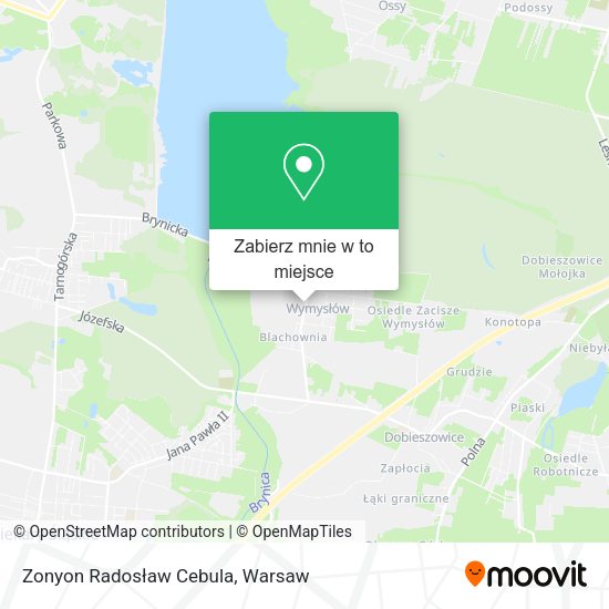 Mapa Zonyon Radosław Cebula