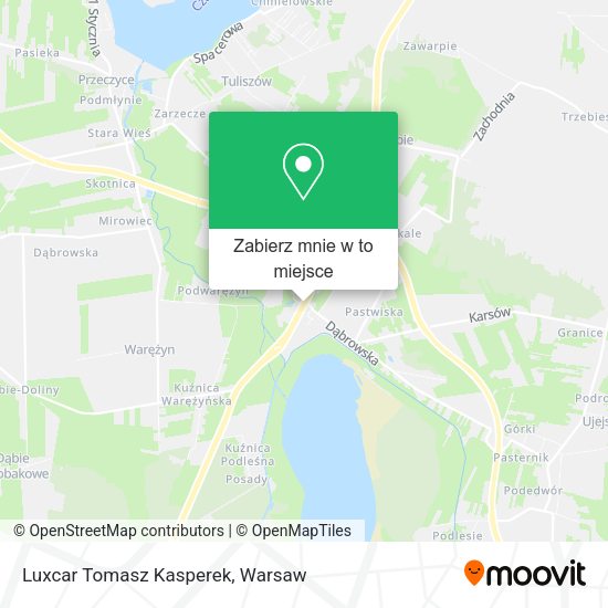 Mapa Luxcar Tomasz Kasperek