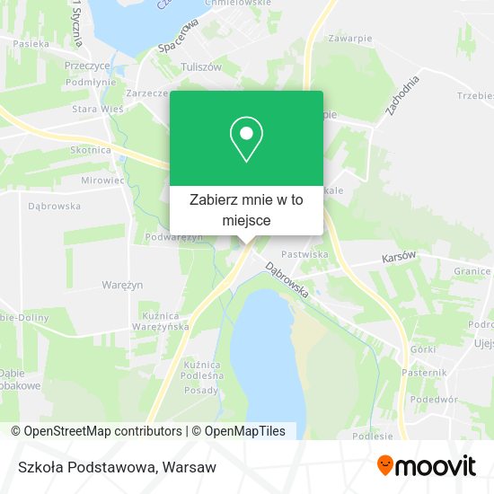 Mapa Szkoła Podstawowa