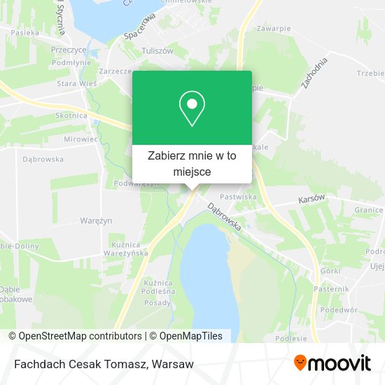 Mapa Fachdach Cesak Tomasz