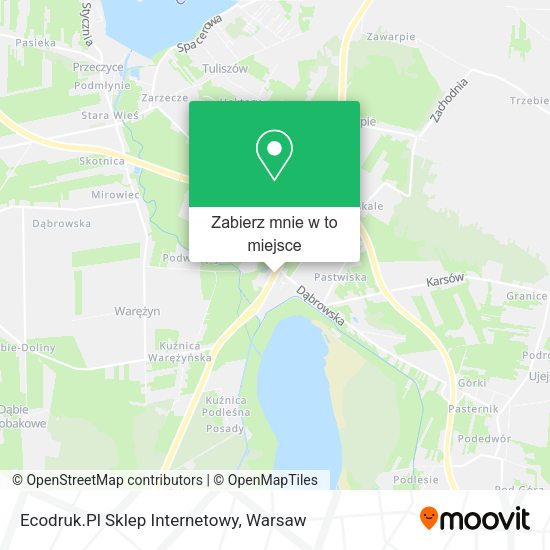 Mapa Ecodruk.Pl Sklep Internetowy