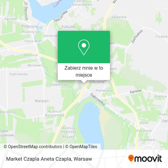 Mapa Market Czapla Aneta Czapla