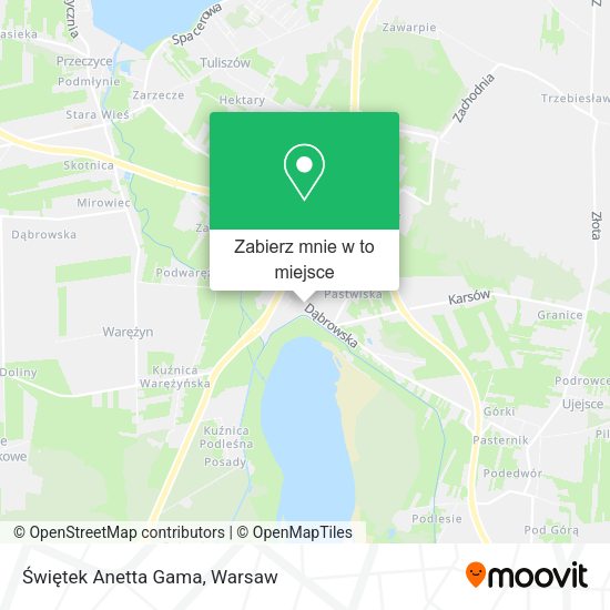 Mapa Świętek Anetta Gama