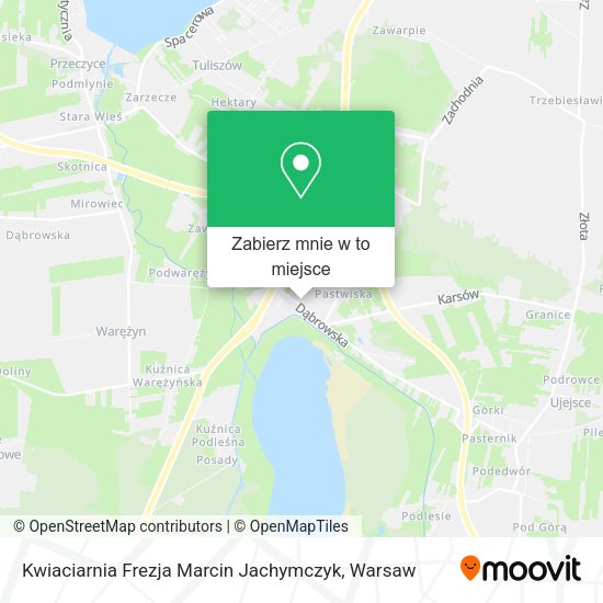 Mapa Kwiaciarnia Frezja Marcin Jachymczyk