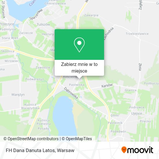 Mapa FH Dana Danuta Latos