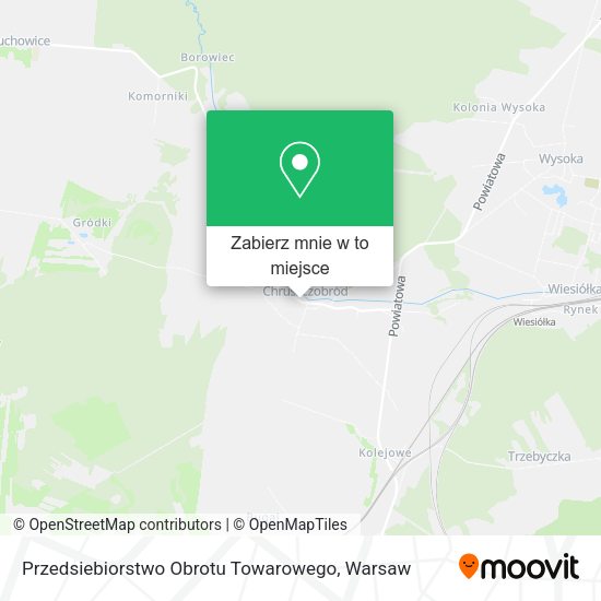 Mapa Przedsiebiorstwo Obrotu Towarowego