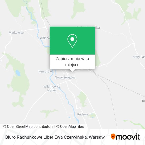 Mapa Biuro Rachunkowe Liber Ewa Czerwińska