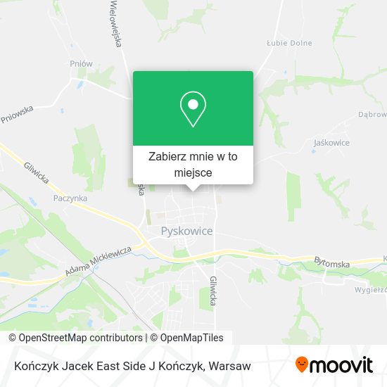 Mapa Kończyk Jacek East Side J Kończyk