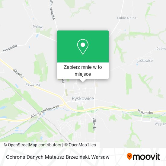 Mapa Ochrona Danych Mateusz Brzeziński