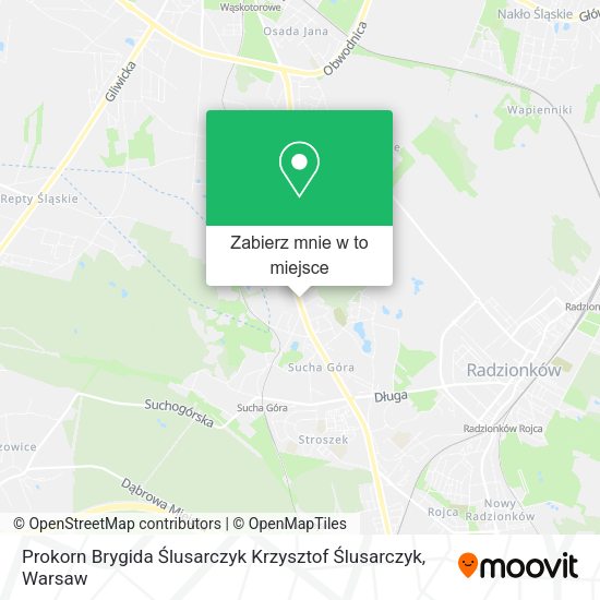 Mapa Prokorn Brygida Ślusarczyk Krzysztof Ślusarczyk