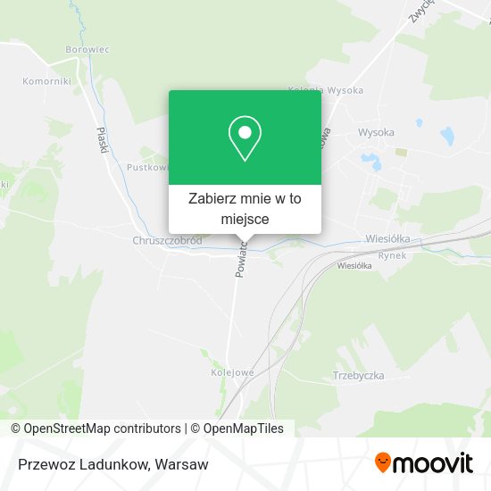 Mapa Przewoz Ladunkow