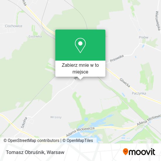 Mapa Tomasz Obruśnik