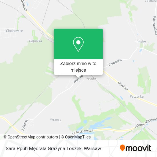 Mapa Sara Ppuh Mędrala Grażyna Toszek