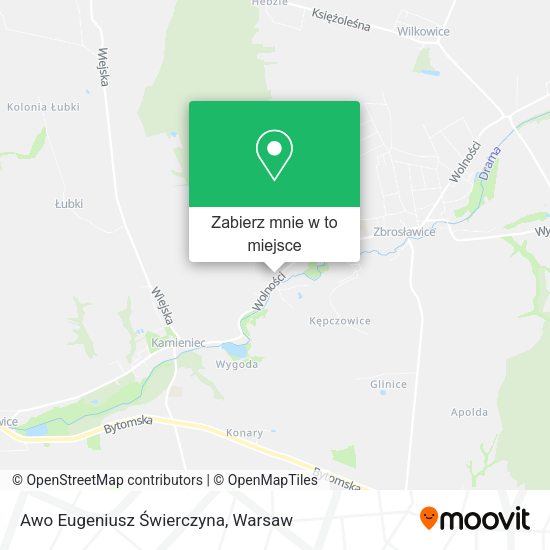 Mapa Awo Eugeniusz Świerczyna