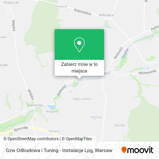 Mapa Gzw Odbudowa i Tuning - Instalacje Lpg