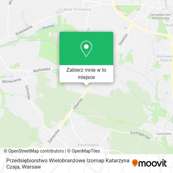 Mapa Przedsiębiorstwo Wielobranżowe Izomap Katarzyna Czaja