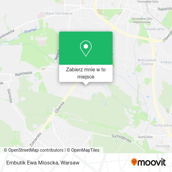 Mapa Embutik Ewa Mioscka