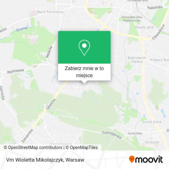 Mapa Vm Wioletta Mikołajczyk