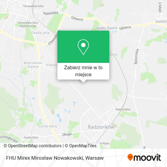 Mapa FHU Mirex Mirosław Nowakowski