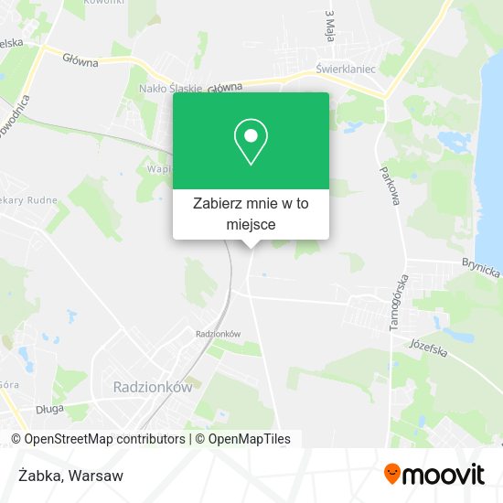 Mapa Żabka