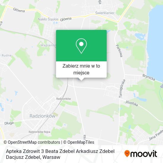 Mapa Apteka Zdrowit 3 Beata Zdebel Arkadiusz Zdebel Dacjusz Zdebel